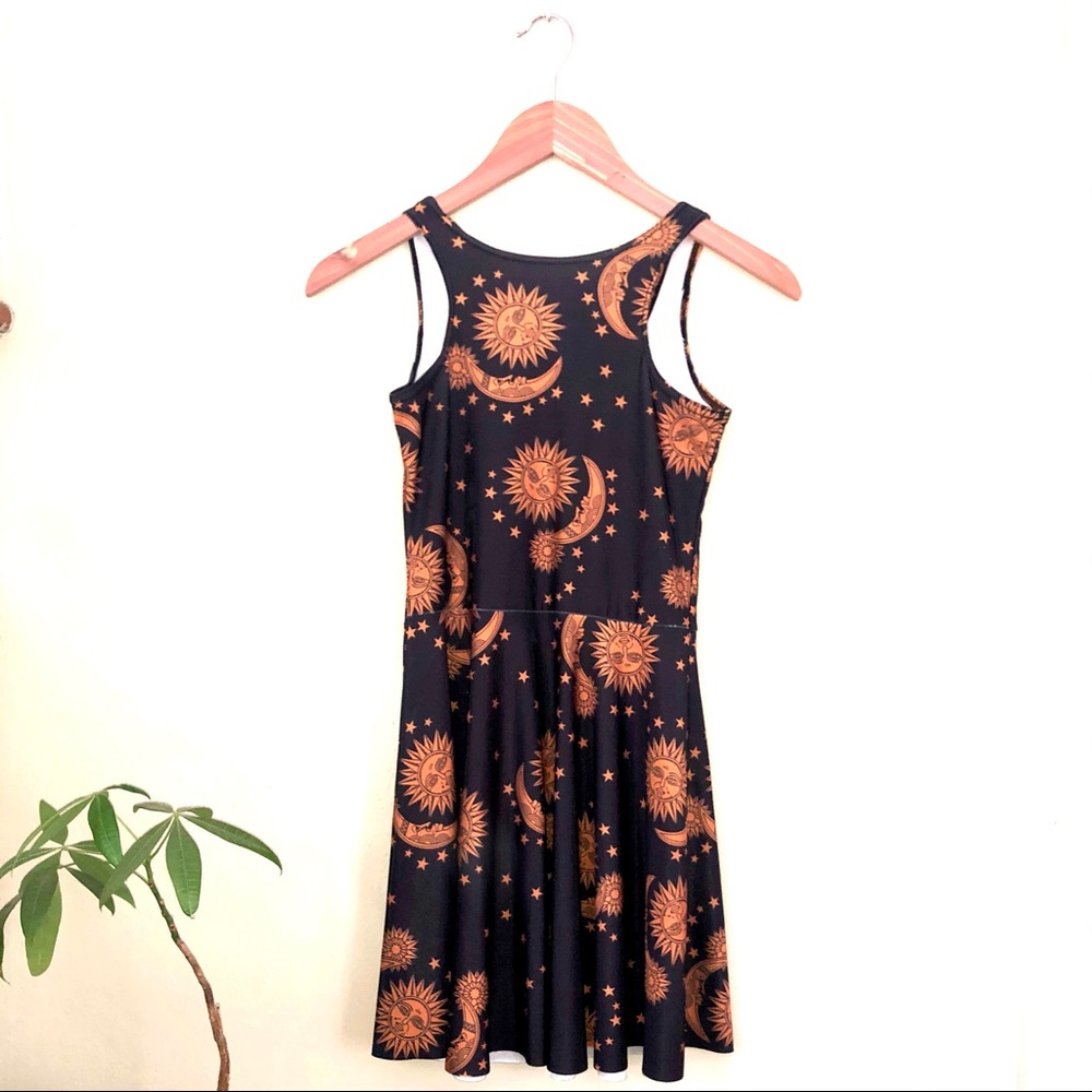 Celestial Print Skater Dress - Picture 2 of 2